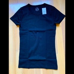 NWT J.Crew Factory Women’s black tshirt